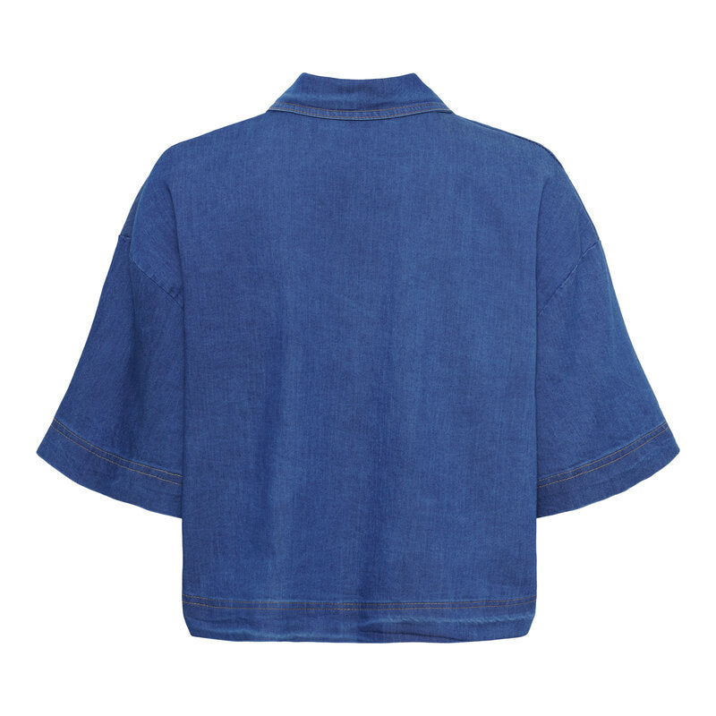 Belisa Jacket Women Medium Blue Marta du Chateau | Smilebutiken - Marta du Chateau
