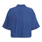 Belisa Jacket Women Medium Blue Marta du Chateau | Smilebutiken - Marta du Chateau