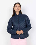 Benete Quiltad Jacka Dam Navy | Smilebutiken - Soyaconcept