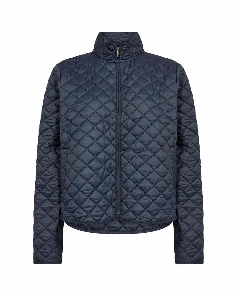 Benete Quiltad Jacka Dam Navy | Smilebutiken - Soyaconcept