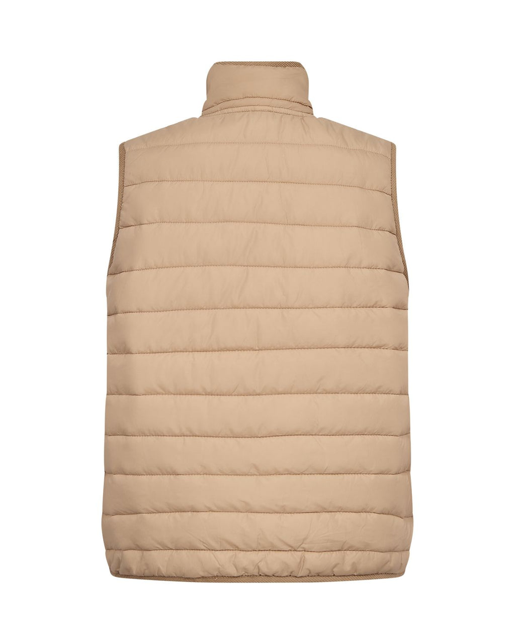 Benete 6 Quiltad Väst Dam Beige Camel | Smilebutiken - Soyaconcept