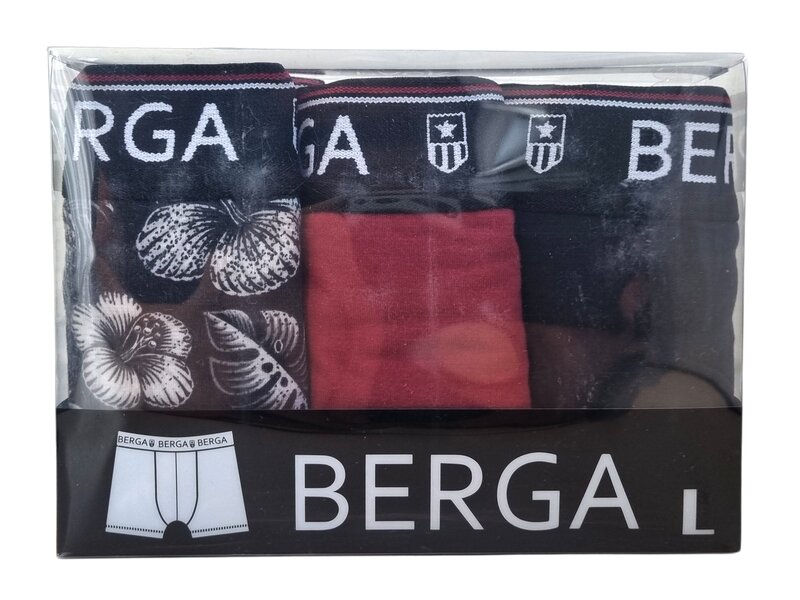 Berga Boxerkalsong 3-pack Mixed Flower Wänerstedt
