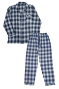 Flanell Pyjamas Herr Navy Comb Berga