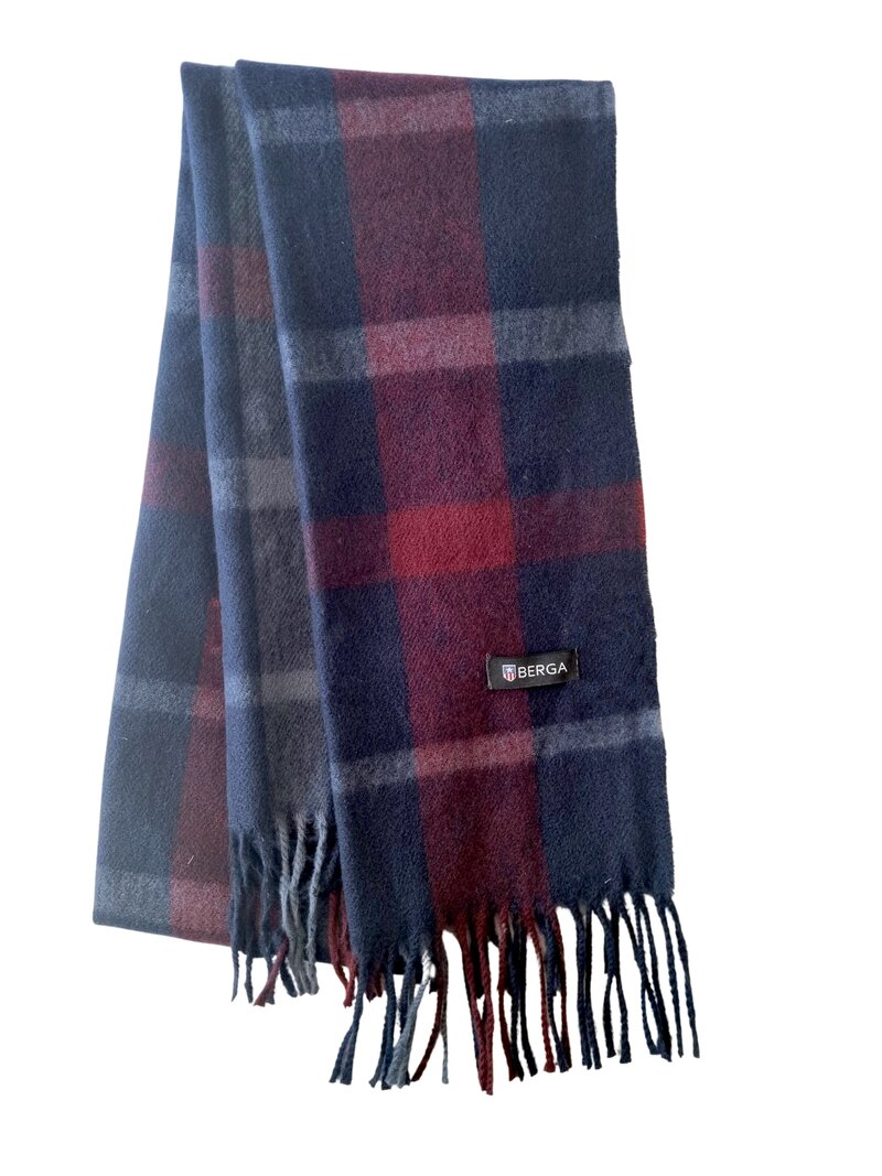Berga Scarf Navy - Wänerstedt
