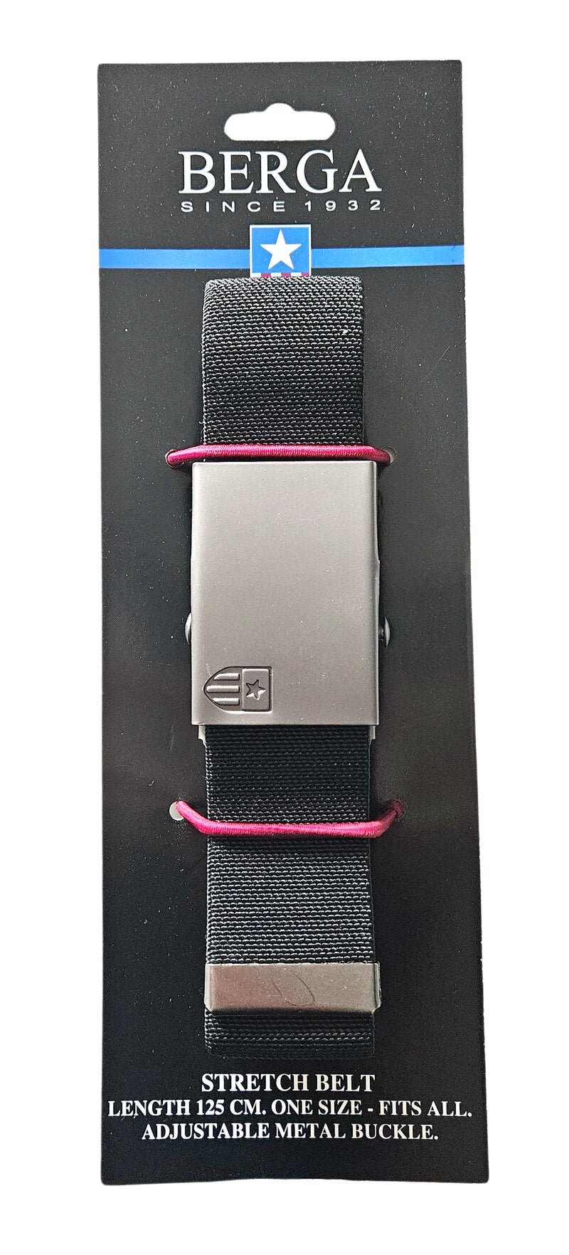 Berga Stretch Belt Black - Wänerstedt
