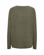 Biara Sweater Women Grape Leaf Melange | Smilebutiken - Soyaconcept