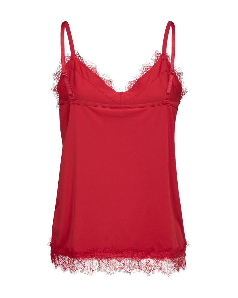 Bicco Lace Linne Dam True Red | Smilebutiken - Freequent