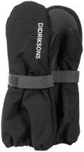 Biggles Kids Mittens Tumvante Barn Black Didriksons
