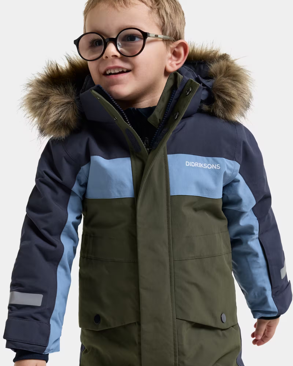 Bjärven 5 Vinteroverall Barn Grön Deep Green | Smilebutiken - Didriksons
