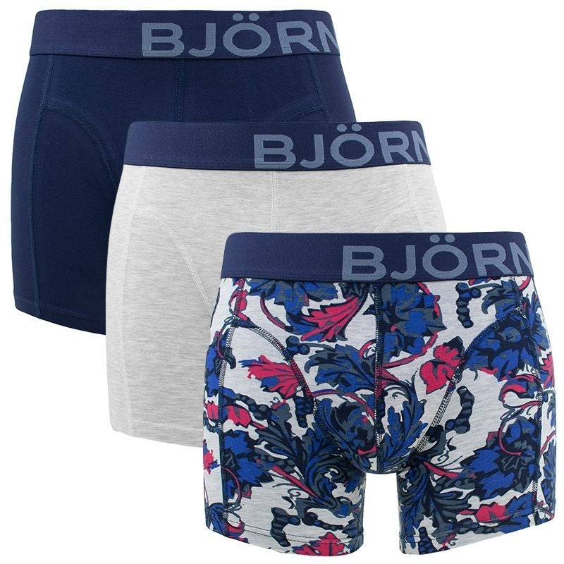 3-pack Kalsong Herr Blommig - Björn Borg