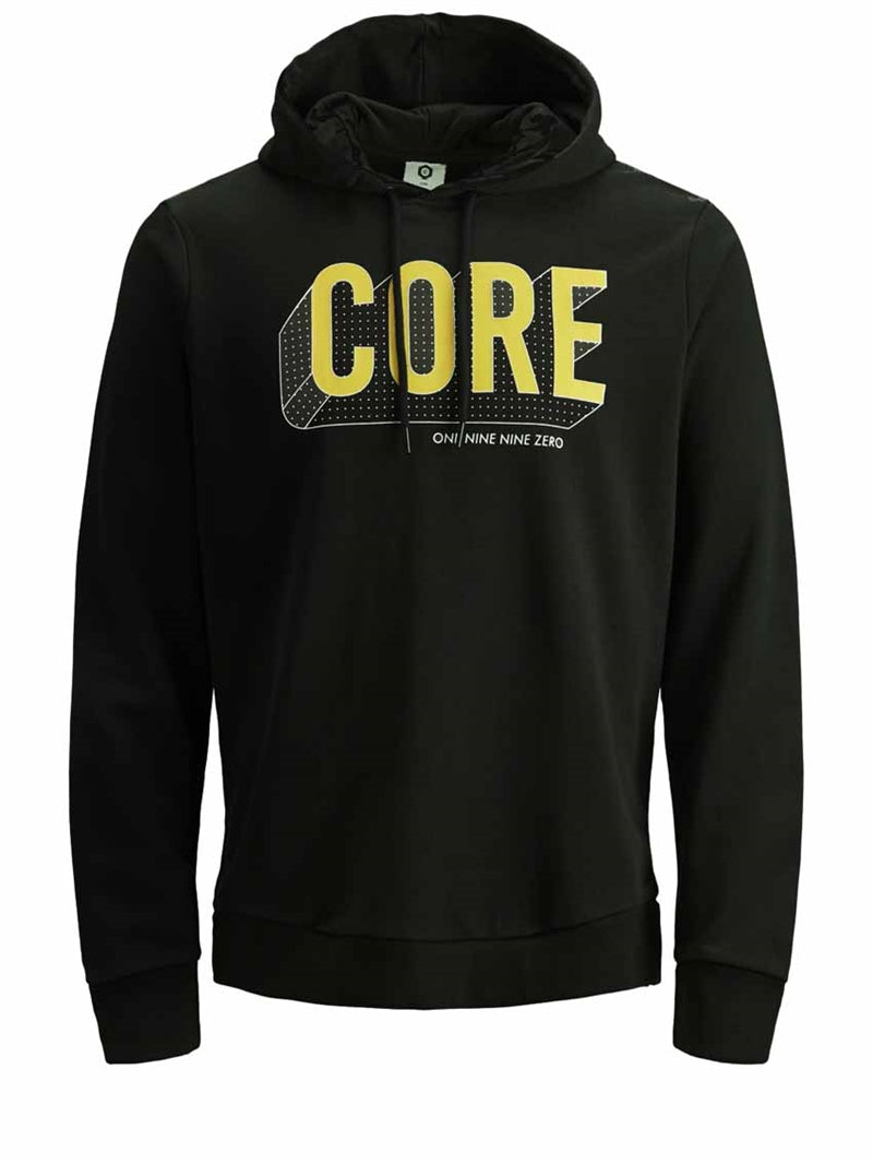 Booster Hoodie Men Black - Jack & Jones