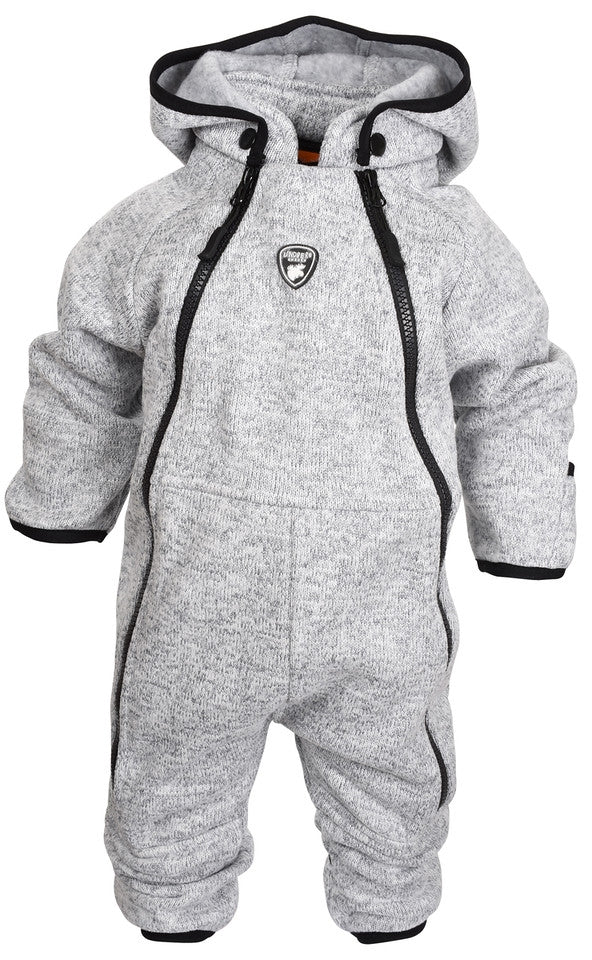 Bormio Barn Fleeceoverall Grey Melange Lindberg