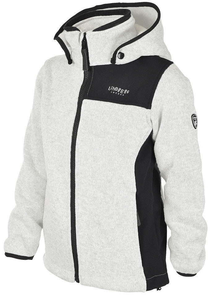 Bormio Fleece Jacket Kids & Junior Beige Lindberg