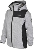 Bormio Fleecejacka Barn & Junior Grey Melange Lindberg