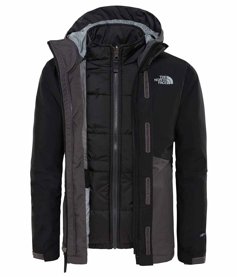 Boundary 3 i 1 Jacka Grå Barn Junior - The North Face