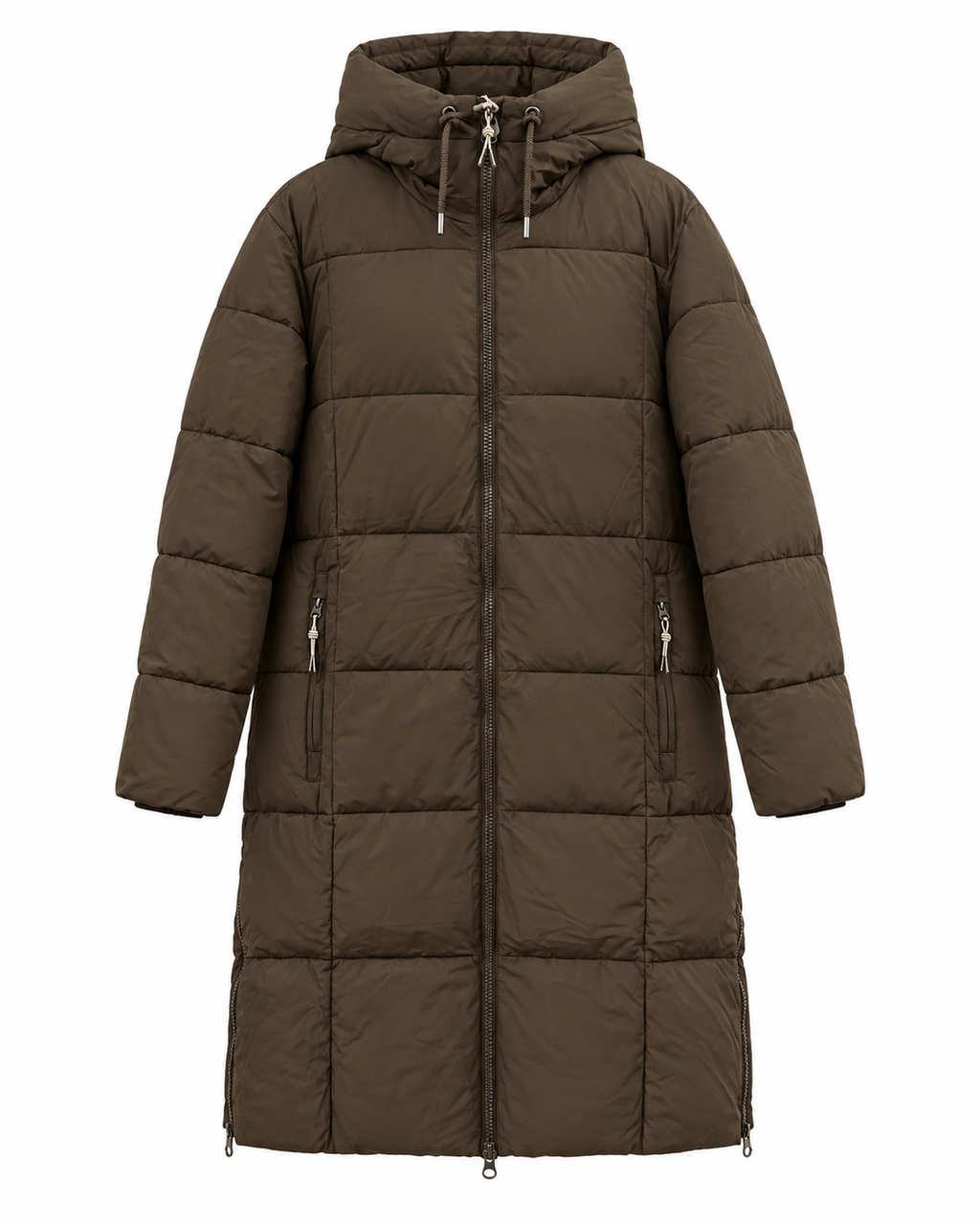 Breeze Vinterkappa Dam Brun Slate Black | Smilebutiken - Kopenhaken