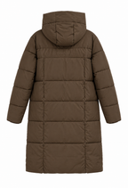 Breeze Vinterkappa Dam Brun Slate Black | Smilebutiken - Kopenhaken