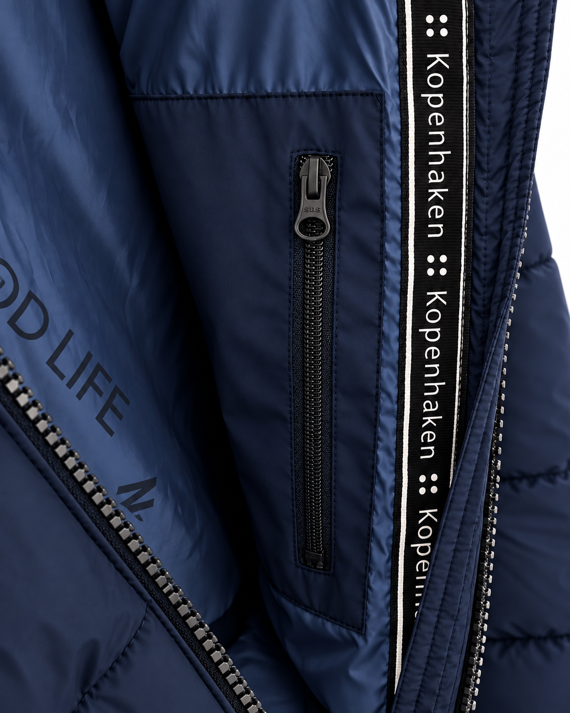 Breeze Vinterparkas Dam Mörkblå Anthracite | Smilebutiken - Kopenhaken