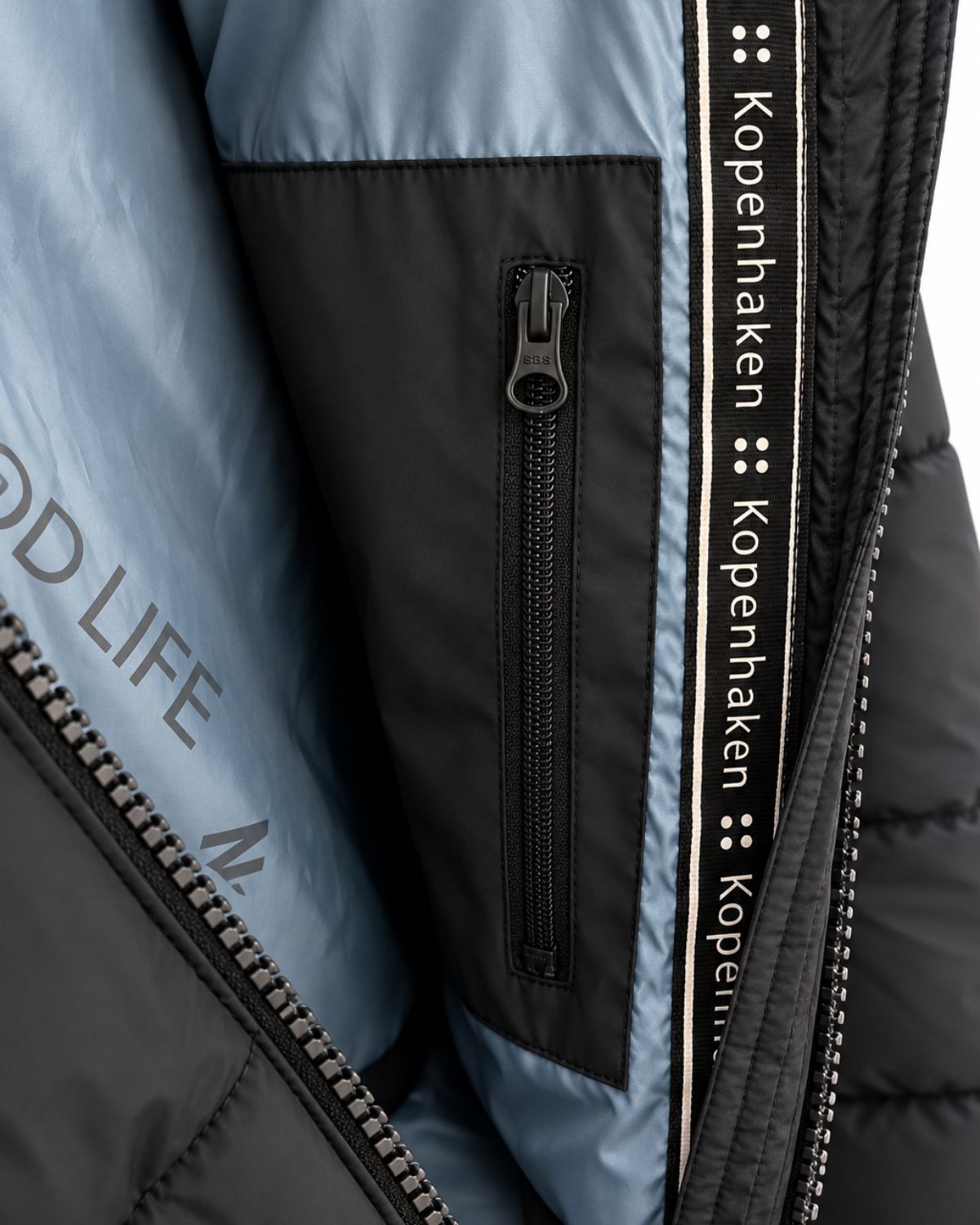 Breeze Vinterparkas Dam Mörkblå/Svart Anthracite | Smilebutiken - Kopenhaken