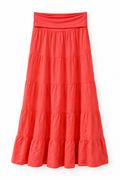 Bristol Volangkjol Dam Corall Chica London | Smilebutiken - Caramelle Fashion
