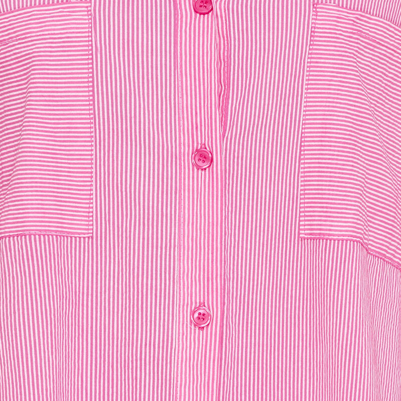 Bugatti Långskjorta Dam Fuxia Stripe | Smilebutiken - Marta du Chateau