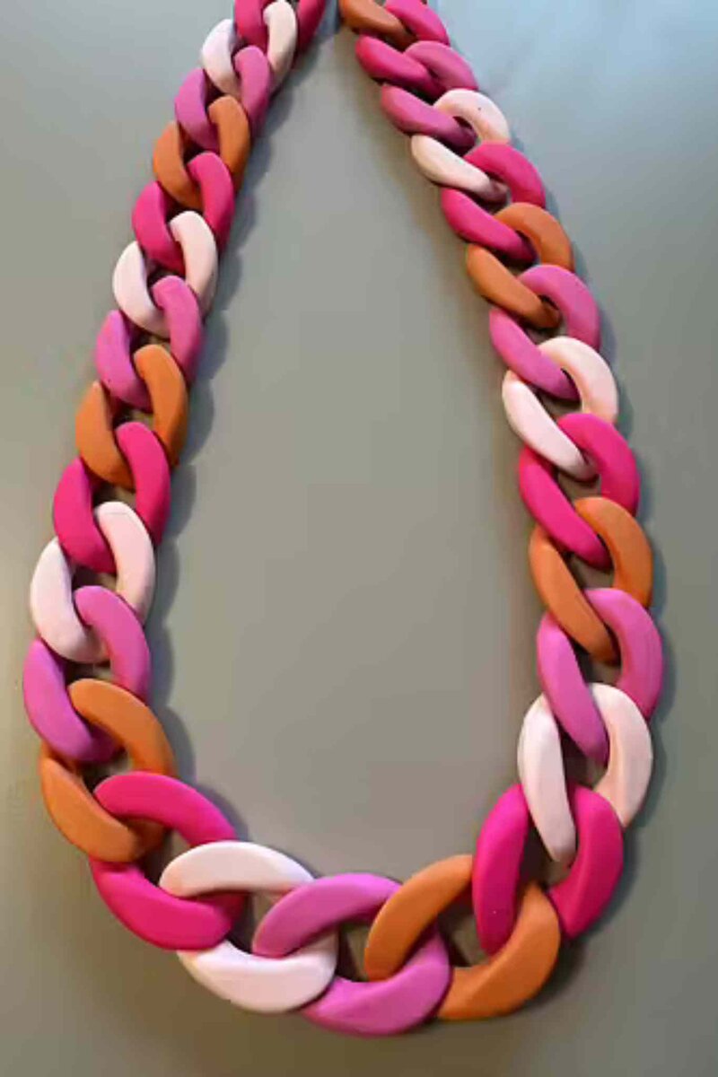 Alice Halsband Cerise Pink Orange By Odahl