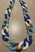 Alice Necklace Lightblue White Gold By Odahl