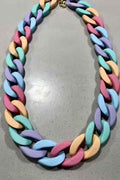 By Odahl Alice Necklace Multi Pastel - By Odahl