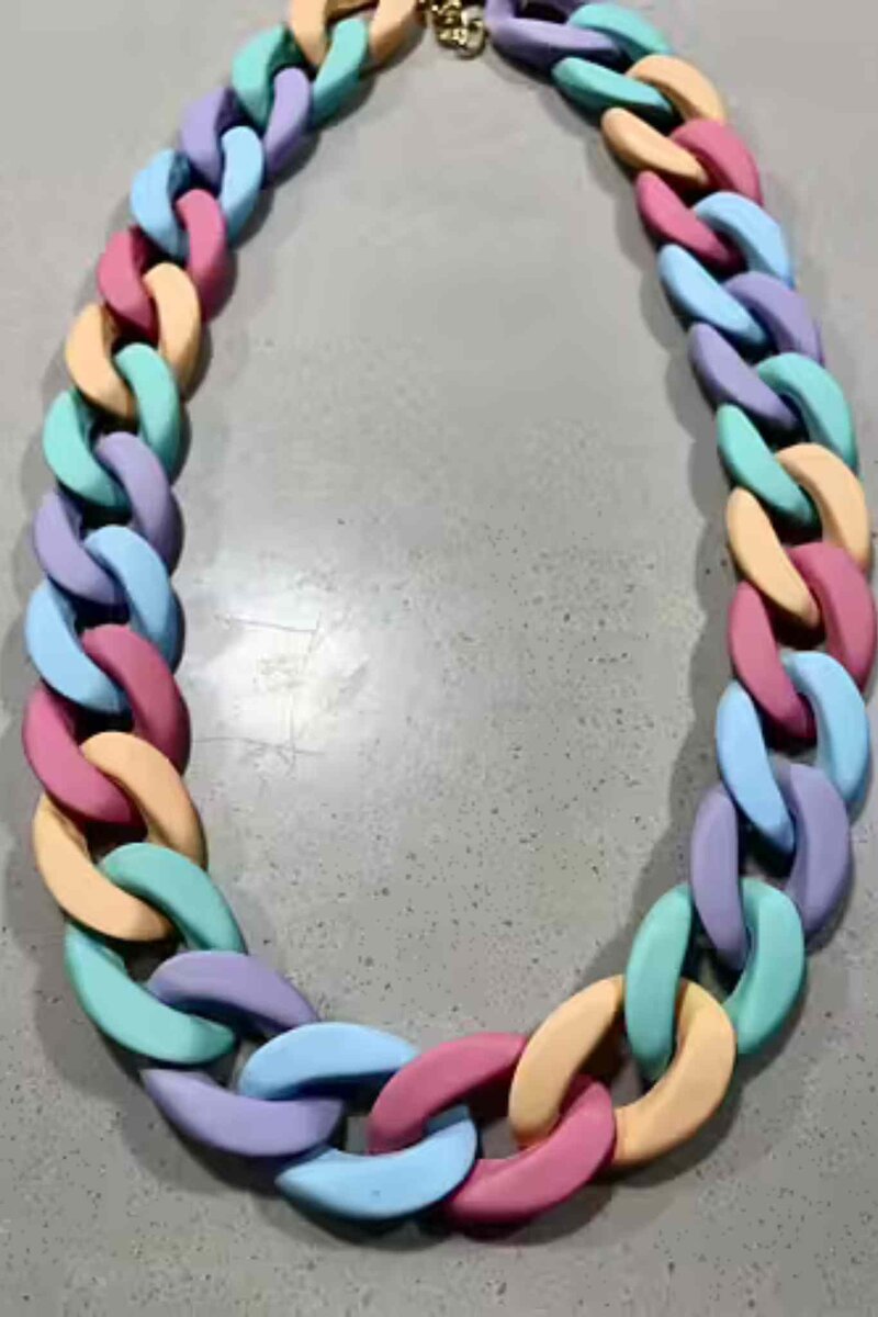 Alice Halsband Multi Pastell By Odahl