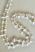 Ella Halsband Beige White Seashell By Odahl