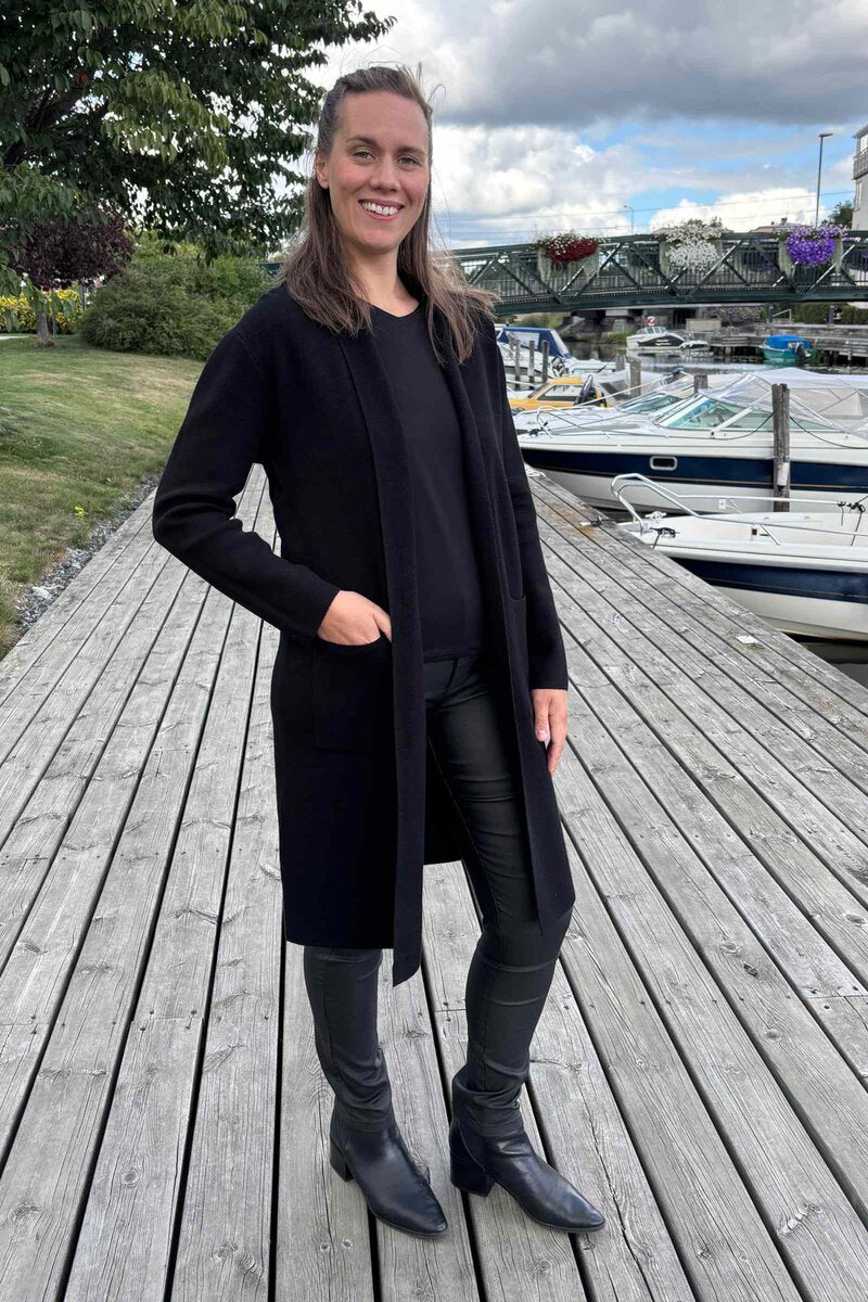 CC Fashion Inger Knitted Cardigan Women Black Caramelle Fashion