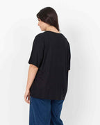 Caimi 7 T-shirt Women Black | Smilebutiken - Wasabiconcept