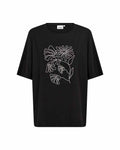 Caimi 7 T-shirt Women Black | Smilebutiken - Wasabiconcept