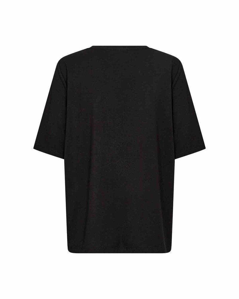 Caimi 7 T-shirt Dam Black | Smilebutiken - Wasabiconcept