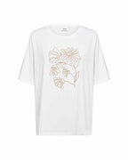 Caimi 7 T-shirt Ladies White | Smilebutiken - Wasabiconcept