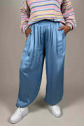 Aliza Byxa Dam Light Blue Camicia