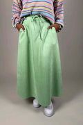Sadie Kjol Dam Green Camicia