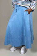 Sadie Kjol Dam Light Blue Camicia