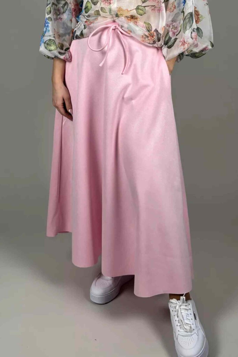Sadie Kjol Dam Pink Camicia