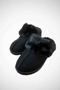 Adela Pälstofflor Dam Black Caramelle Fashion