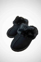 Adela Pälstofflor Dam Black Caramelle Fashion