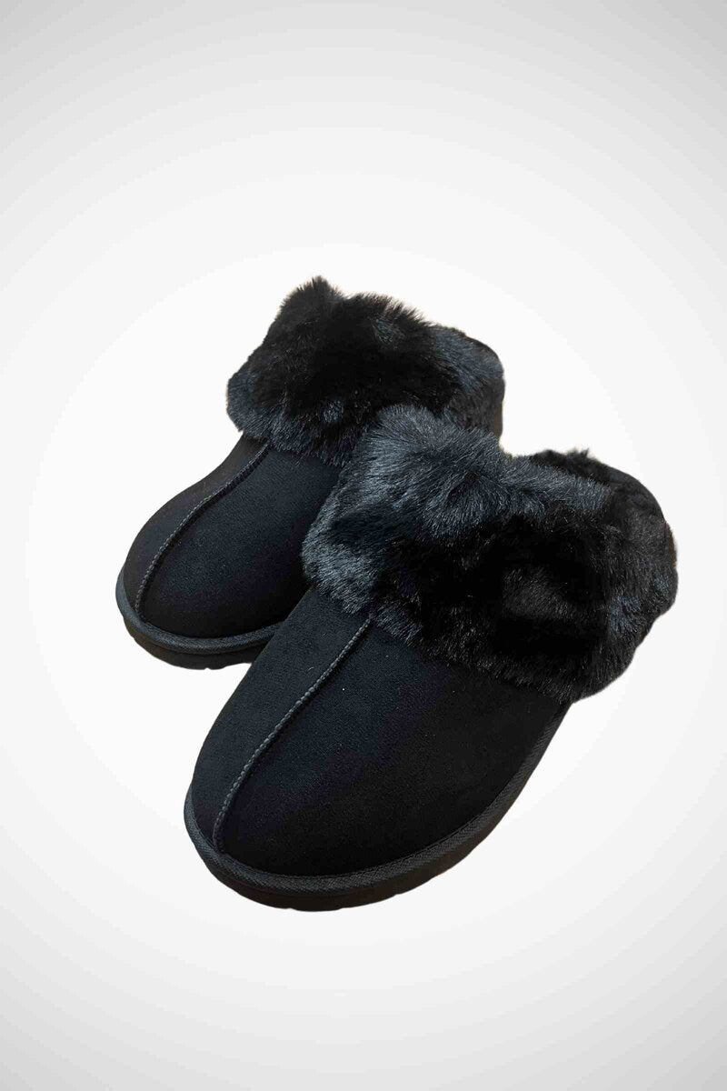 Adela Slippers Women Black Caramelle Fashion
