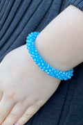Bracelet 2 Women Light Blue CARAMELLE FASHION