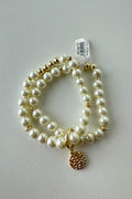 Denise Bracelet 3 Women White CARAMELLE FASHION