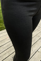 Lined Leggings Women Black Croco Caramelle Fashion