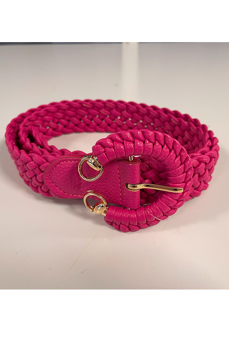 Inez Belt Woman Fuchsia CARAMELLE FASHION