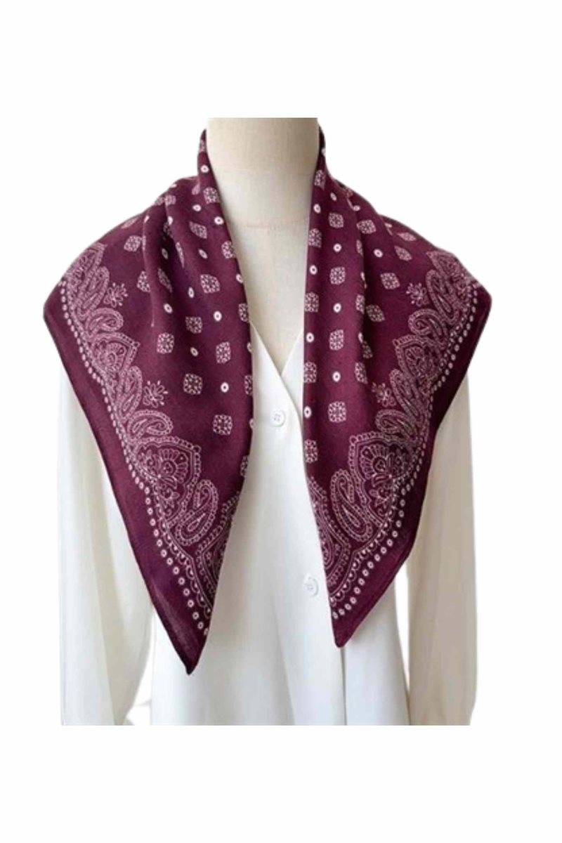 Unike Scarf Dam Bordo CARAMELLE FASHION