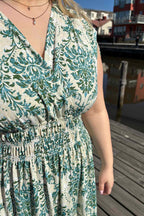 Caramelle Idelle Dress Women Green - Caramelle Fashion