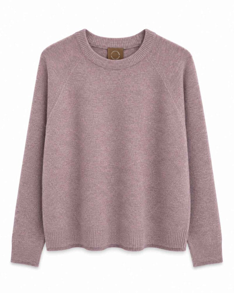 Carla Knitted Sweater Women Pink Sphinx | Smilebutiken - Copenhagen