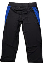 3/4 Tights Men Black Blue Carlsteins
